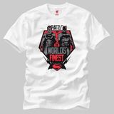 Crazy Battle Of The Worlds Finest Erkek T-Shirt - XL - Beyaz