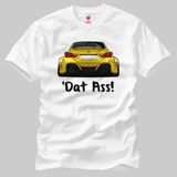 Crazy Bmw Dat Ass M4 Erkek Tişört - XXL - Beyaz
