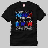 Crazy Bmw Drive A Erkek Tişört - XXL - Siyah
