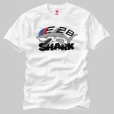 Crazy Bmw E28 Shark Erkek Tişört - L - Beyaz