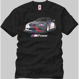Crazy Bmw E92 Mpower Erkek T-Shirt - Siyah