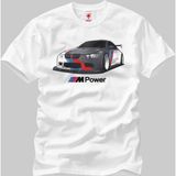 Crazy Bmw E92 Mpower Erkek T-Shirt - XXL - Beyaz