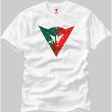 Crazy Dainese Flag Logo Erkek T-Shirt - XXL - Beyaz