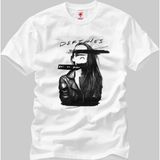 Crazy Deftones Leather Jacket Erkek T-Shirt - Beyaz