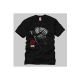 Crazy Erkek Siyah Star Wars Kylo Ren Face Tişört