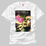 Crazy Fight Club Movie Erkek T-Shirt - XL - Beyaz