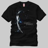 Crazy Game Of Thrones Night King Erkek Tişört - XL - Siyah