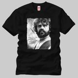 Crazy Game Of Thrones Tyrion Drink And Know Things Erkek Tişört - XS - Siyah