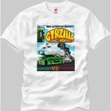Crazy Gtrzilla R34 King Of The Monsters Erkek T-Shirt - XXL - Beyaz