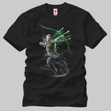 Crazy Guardians Of Middle Earth Legolass Erkek T-Shirt - XL - Siyah