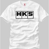 Crazy Hks Logo Erkek T-Shirt - XXL - Beyaz