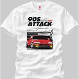 Crazy Honda CRX 90s Attack Erkek T-Shirt - XL - Beyaz
