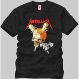 Crazy Metallica Damage Inc Erkek T-Shirt - XXL - Siyah