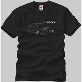 Crazy Mitsubishi The Evo Erkek T-Shirt - XXL - Siyah