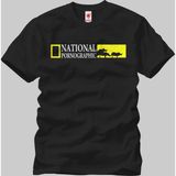 Crazy National Pornographic Erkek T-Shirt - Siyah