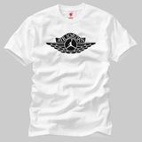 Crazy NBA Jordan First Logo Erkek Tişört - XL - Beyaz