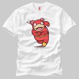 Crazy Pokemon: Flashpoke Erkek T-Shirt - XXL - Beyaz