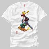 Crazy Pokemon: Monster Erkek T-Shirt - XS - Beyaz