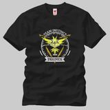Crazy Pokemon: Team Instinct Trainer Erkek T-Shirt - XXL - Siyah