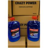 CRAZY POWER Cam Suyu 4 Adet 5 Litre -15 Derece Kışlık Toplam 20 Lt