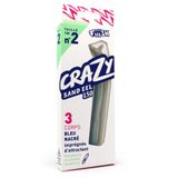 Crazy Sandeel CSE150/2 CSE233 3X Gövde Blue Nacre Silikon Yem