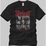 Crazy Slipknot Bloody Masks Erkek T-Shirt - XL - Siyah