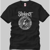 Crazy Slipknot Goat Flames Erkek T-Shirt - Siyah