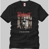Crazy Slipknot The Gray Chapter Tribal Erkek T-Shirt - XXL - Siyah