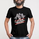 Crazy Star Wars: Captain Phasma On Attack Erkek Tişört - Siyah
