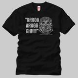 Crazy Star Wars Chewbacca Quote Erkek Tişört - XL - Siyah