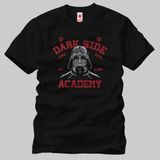 Crazy Star Wars Dark Side Academy Erkek Tişört - XXL - Siyah