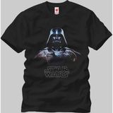 Crazy Star Wars Darth Vader Huge Erkek T-Shirt - XS - Siyah