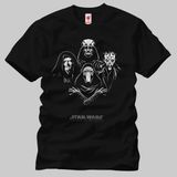 Crazy Star Wars Darthemian Rhapsody Erkek Tişört - XS - Siyah