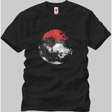 Crazy Star Wars Death Star Pokemon Erkek T-Shirt - XS - Siyah