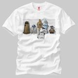 Crazy Star Wars Droids Youre Looking For Erkek Tişört - M - Beyaz