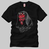 Crazy Star Wars Lord Assassin Darth Maul Erkek Tişört - XL - Siyah
