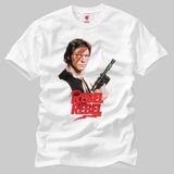 Crazy Star Wars Rebel Han Solo Erkek Tişört - Beyaz