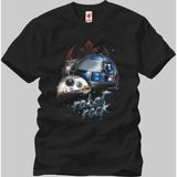 Crazy Star Wars Robot Rock Erkek T-Shirt - XL - Siyah