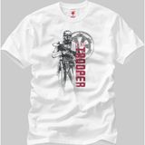 Crazy Star Wars Rogue One Death Trooper Sketch Erkek T-Shirt - M - Beyaz