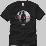 Crazy Star Wars Rogue One Defiance Erkek T-Shirt - L - Siyah