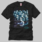 Crazy Star Wars: Stormtrooper Group Erkek Tişört - XL - Siyah