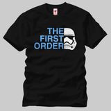 Crazy Star Wars The First Order Erkek Tişört - M - Siyah