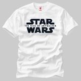 Crazy Star Wars The Rise Of Skywalker Logo Erkek Tişört - XL - Beyaz