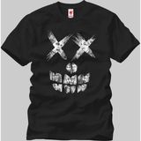 Crazy Suicide Squad Face All Team Gray Erkek T-Shirt - XS - Siyah