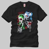 Crazy Suicide Squad: Harley And Joker Erkek T-Shirt - M - Siyah