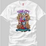 Crazy Suicide Squad Harleys Tattoo Parlour Erkek T-Shirt - XXL - Beyaz