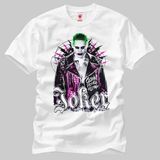Crazy Suicide Squad: Joker Prince Of Crime Erkek T-Shirt - Beyaz