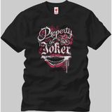 Crazy Suicide Squad Property Of Joker Erkek T-Shirt - M - Siyah