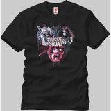 Crazy Suicide Squad Squad Girls Graffiti Erkek T-Shirt - Siyah