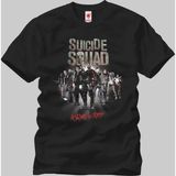 Crazy Suicide Squad Task Force X Erkek T-Shirt - L - Siyah